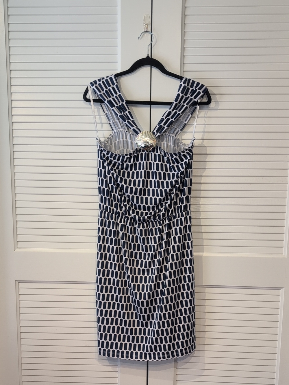 Mud Pie Geometric Mini Dress NWT Size M - Picture 2 of 8